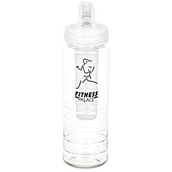 Custom Flip Out Ringed Infuser Sport Bottle - 26 oz.