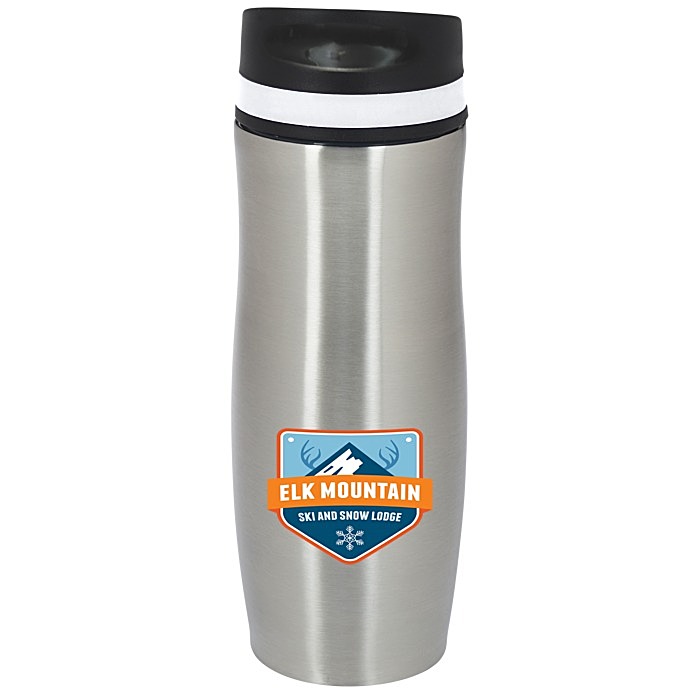 Custom Persona Wave Vacuum Tumbler - 14 oz - Full Colour
