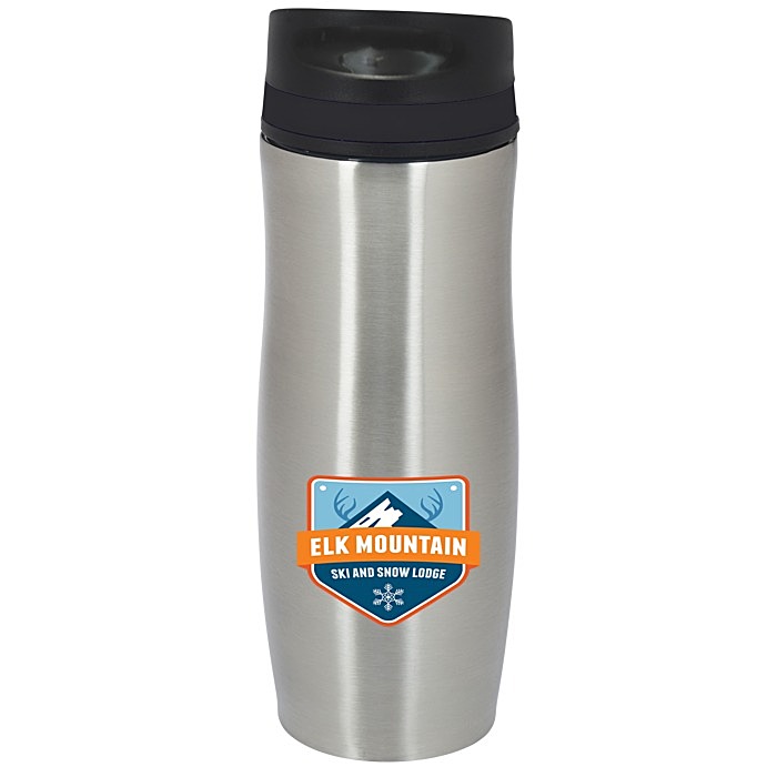 Custom Persona Wave Vacuum Tumbler - 14 oz - Full Colour