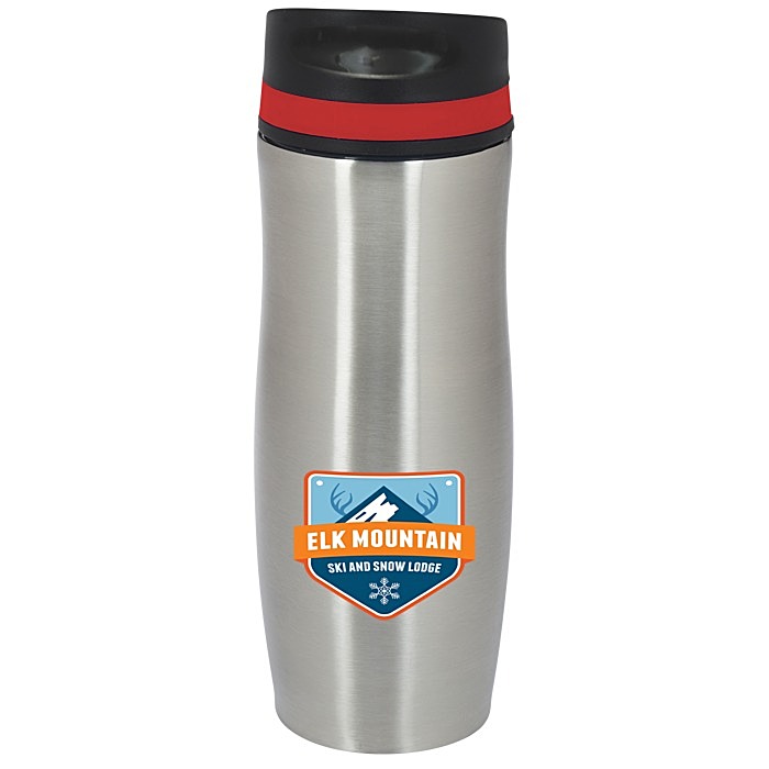 Custom Persona Wave Vacuum Tumbler - 14 oz - Full Colour