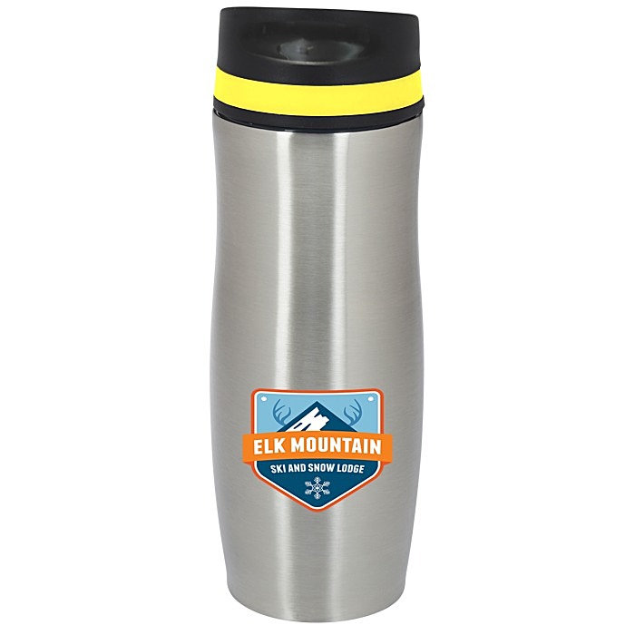 Custom Persona Wave Vacuum Tumbler - 14 oz - Full Colour