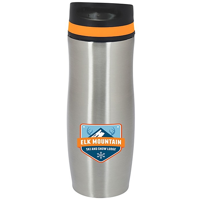 Custom Persona Wave Vacuum Tumbler - 14 oz - Full Colour