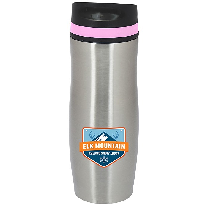 Custom Persona Wave Vacuum Tumbler - 14 oz - Full Colour
