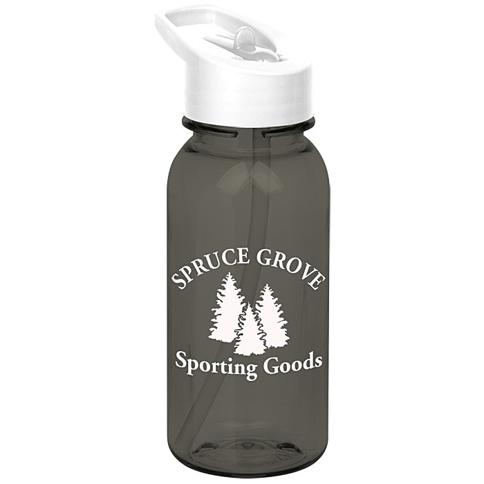 Custom Cadet Water Bottle with Flip Straw Lid - 18 oz