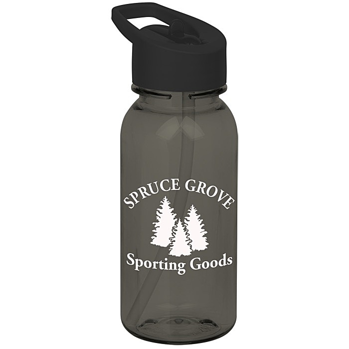 Custom Cadet Water Bottle with Flip Straw Lid - 18 oz