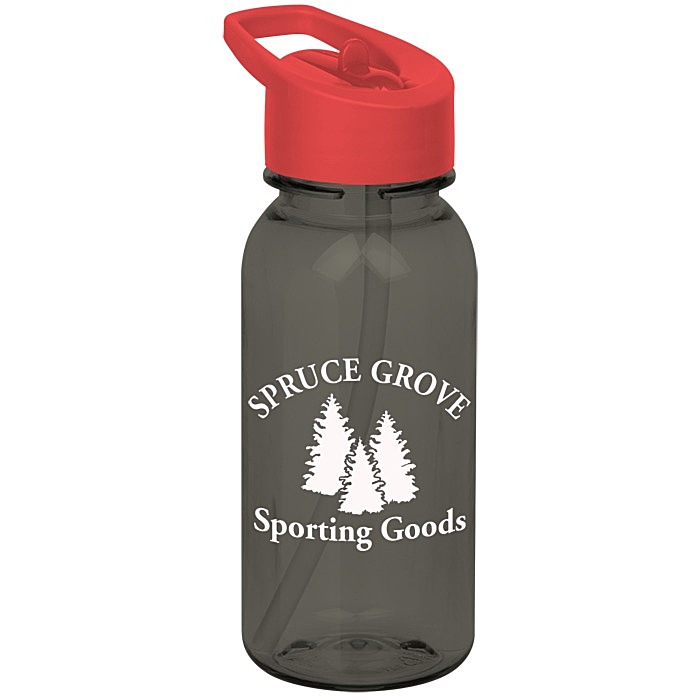 Custom Cadet Water Bottle with Flip Straw Lid - 18 oz