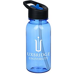 Custom Cadet Water Bottle with Two-Tone Flip Straw Lid - 18 oz