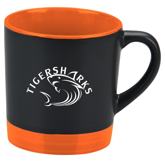Custom Two-Tone Americano Coffee Mug - 12 ounces