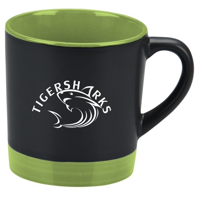 Custom Two-Tone Americano Coffee Mug - 12 ounces