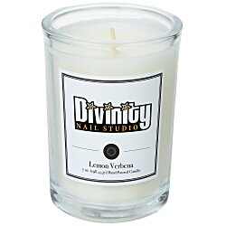 Custom Zen Scented Tumbler Candle - 7 oz. - Lemon Verbena