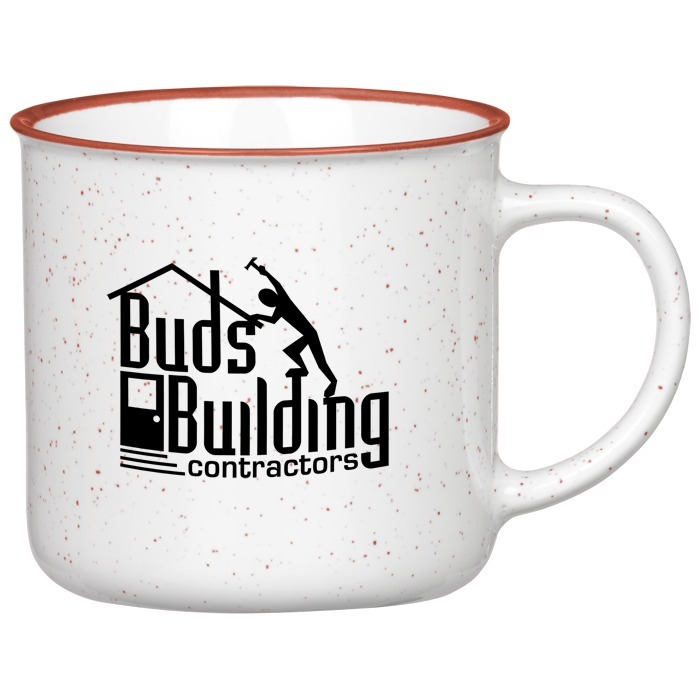 Custom Speckled Ceramic Mug - 11 oz.