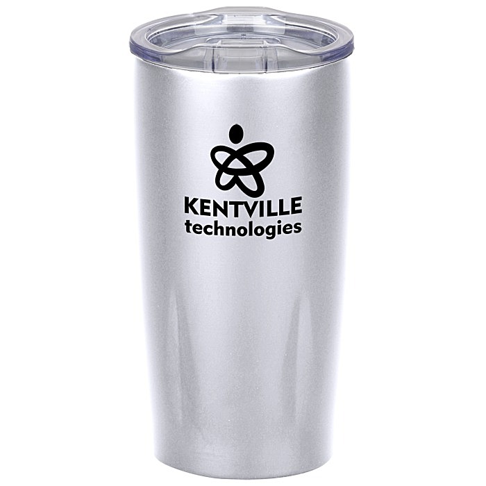 Custom Indent Vacuum Travel Tumbler - 18 oz.