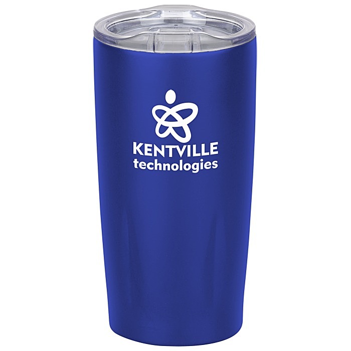 Custom Indent Vacuum Travel Tumbler - 18 oz.