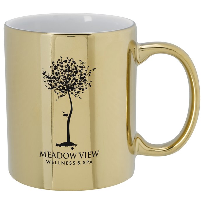 Custom Iridescent Ceramic Mug - 11 oz - Closeout