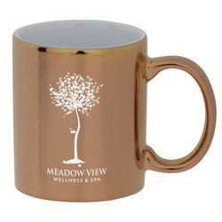 Custom Iridescent Ceramic Mug - 11 oz - Closeout