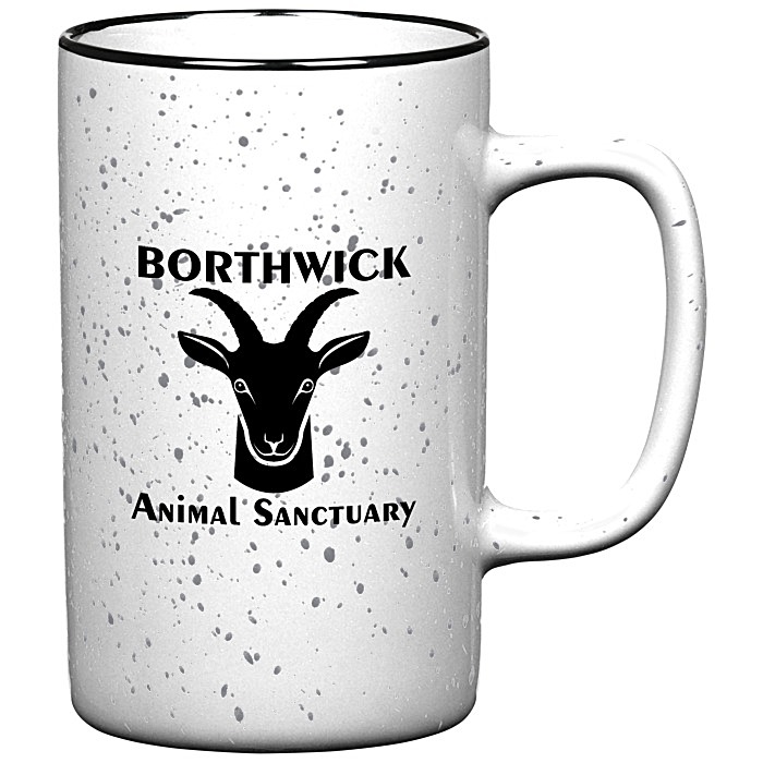 Custom Tall Camper Ceramic Mug - 16 oz