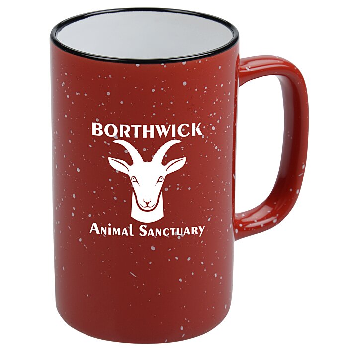 Custom Tall Camper Ceramic Mug - 16 oz