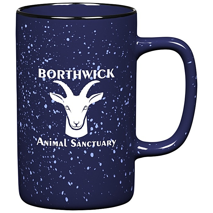 Custom Tall Camper Ceramic Mug - 16 oz