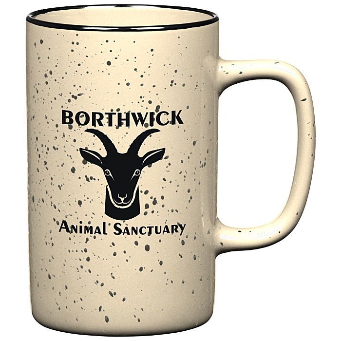 Custom Tall Camper Ceramic Mug - 16 oz