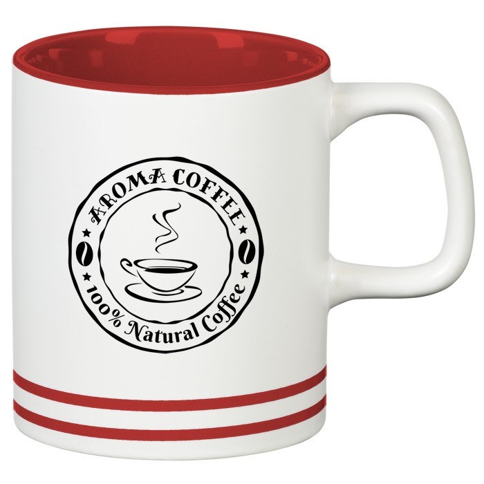 Custom Lacrosse Coffee Mug - 10 oz