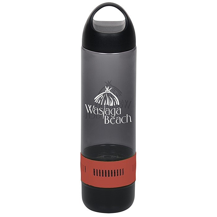 Custom Rumble Bottle with Bluetooth Speaker - 17 oz