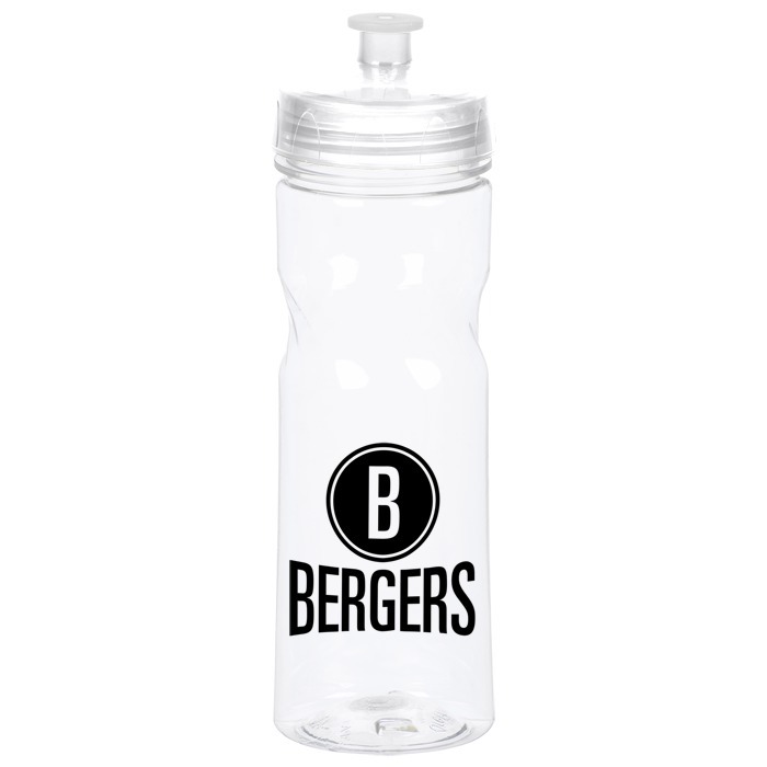 Custom Refresh Camber Water Bottle - 20 oz - Clear