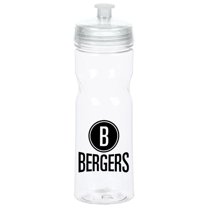 Custom Refresh Camber Water Bottle - 20 oz - Clear