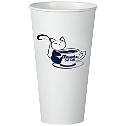 Custom Insulated Paper Travel Cup - 20 oz.