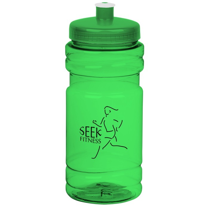 Custom Surf Sport Bottle - 20 oz. - Translucent