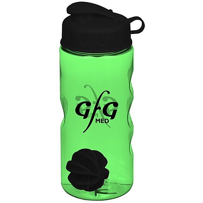 Custom Mini Mountain Bottle with Flip Lid - 22 oz. - Shaker