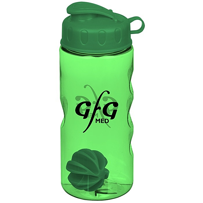 Custom Mini Mountain Bottle with Flip Lid - 22 oz. - Shaker