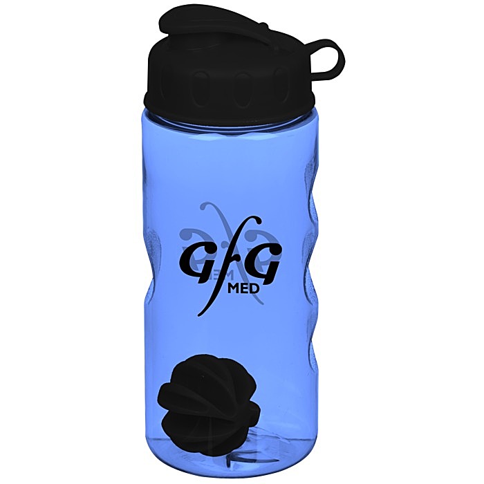 Custom Mini Mountain Bottle with Flip Lid - 22 oz. - Shaker