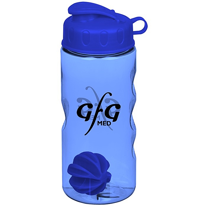 Custom Mini Mountain Bottle with Flip Lid - 22 oz. - Shaker