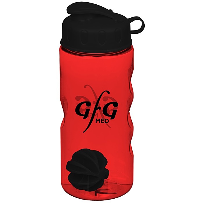Custom Mini Mountain Bottle with Flip Lid - 22 oz. - Shaker