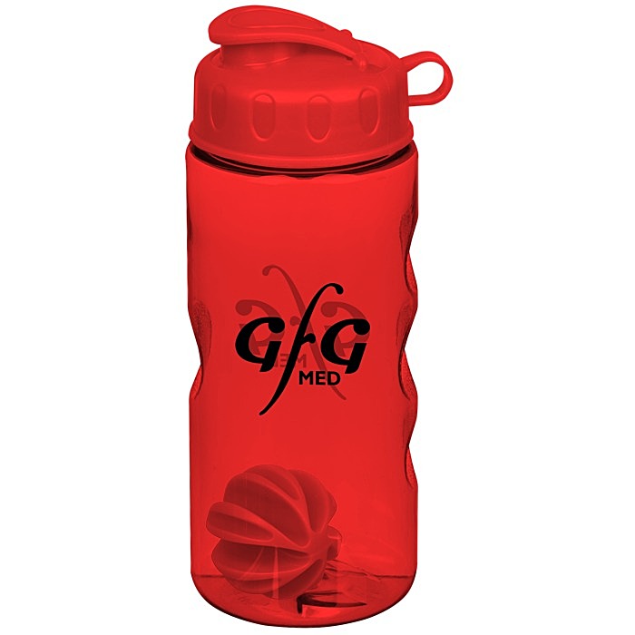 Custom Mini Mountain Bottle with Flip Lid - 22 oz. - Shaker