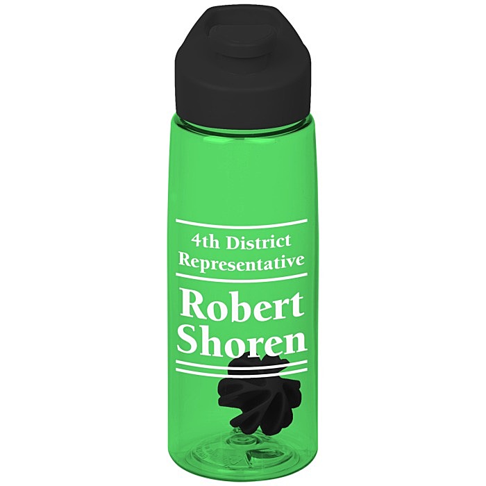 Custom Flair Bottle with Flip Carry Lid - 26 oz - Shaker
