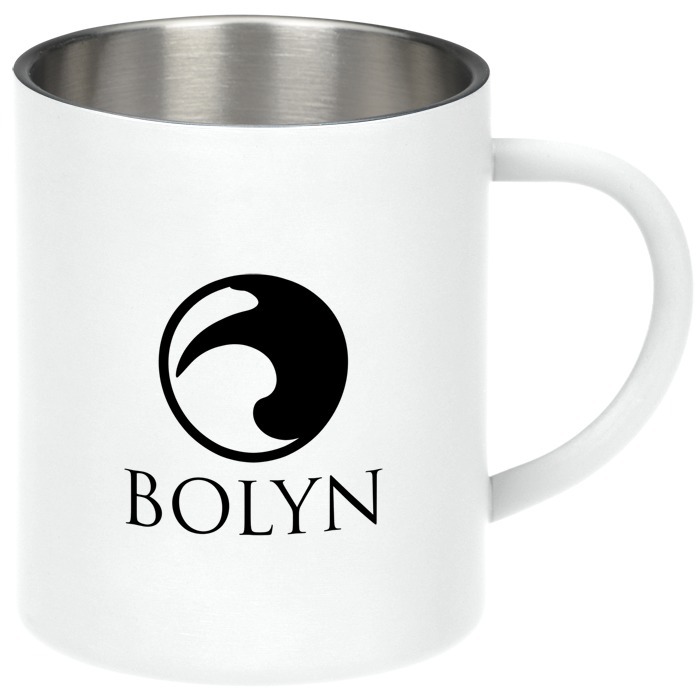 Custom Halcyon Stainless Coffee Mug - 14 oz