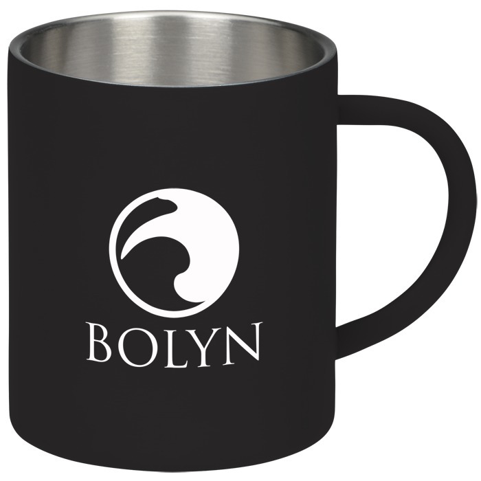 Custom Halcyon Stainless Coffee Mug - 14 oz
