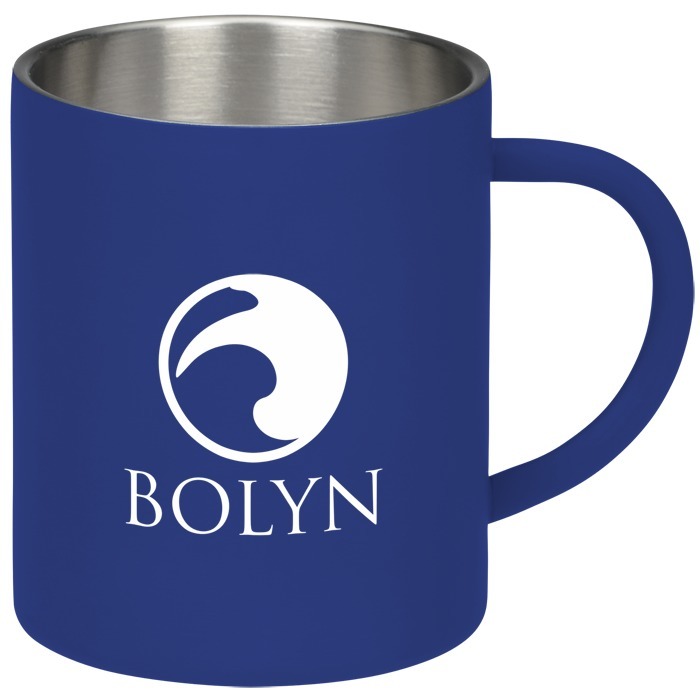Custom Halcyon Stainless Coffee Mug - 14 oz