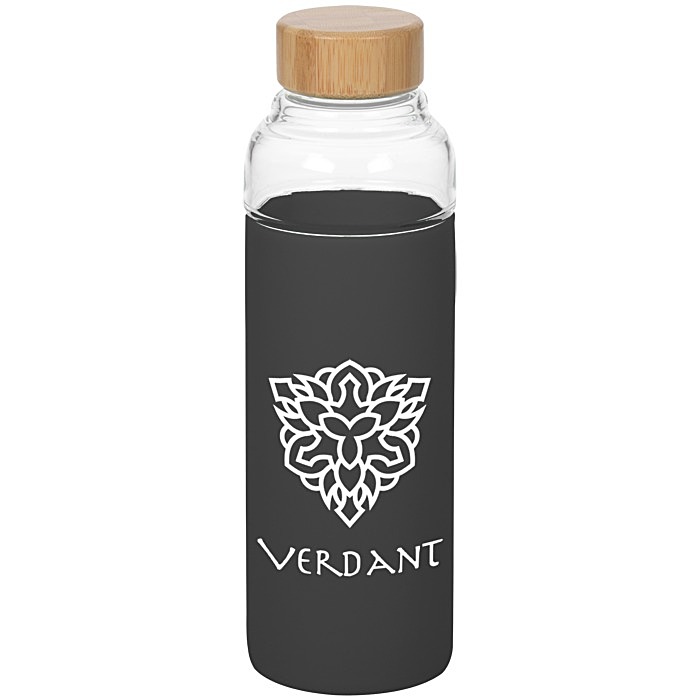 Custom h2go Bali Glass Bottle - 18 oz.