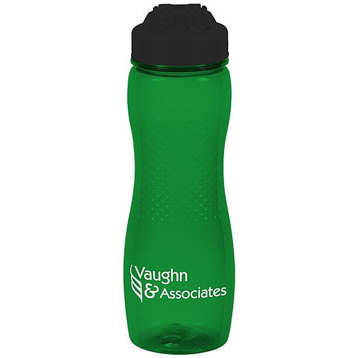 Custom Refresh Zenith Water Bottle with Flip Lid - 24 oz