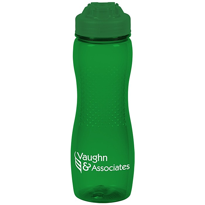Custom Refresh Zenith Water Bottle with Flip Lid - 24 oz