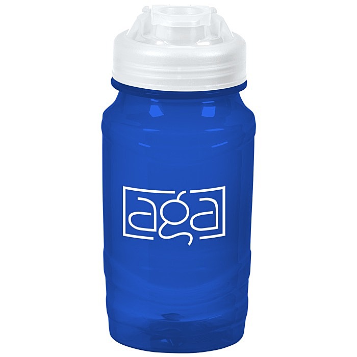 Custom Refresh Surge Water Bottle with Flip Lid - 16 oz