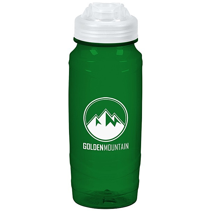 Custom Refresh Surge Water Bottle with Flip Lid - 24 oz