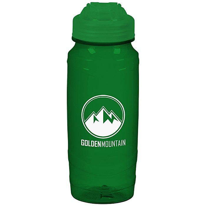 Custom Refresh Surge Water Bottle with Flip Lid - 24 oz