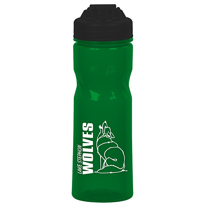 Custom Refresh Camber Water Bottle with Flip Lid - 20 oz