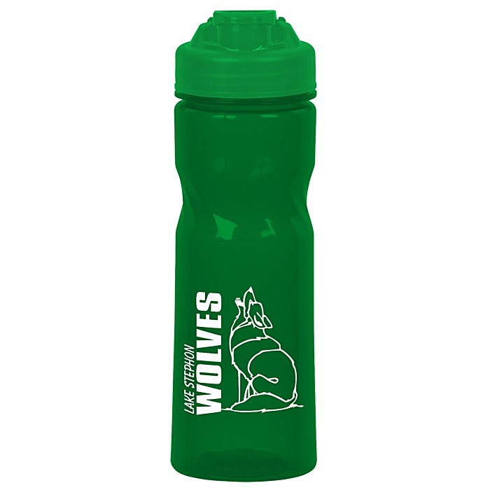 Custom Refresh Camber Water Bottle with Flip Lid - 20 oz