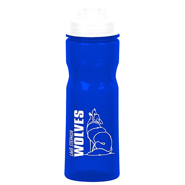 Custom Refresh Camber Water Bottle with Flip Lid - 20 oz