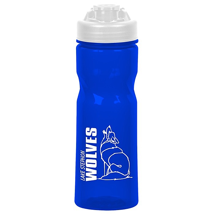 Custom Refresh Camber Water Bottle with Flip Lid - 20 oz