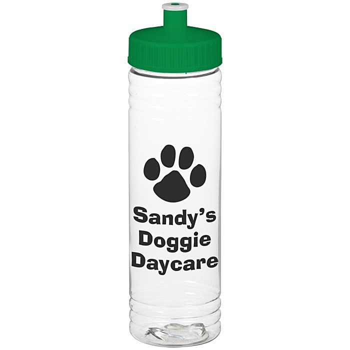 Custom Clear Impact Halcyon Water Bottle - 24 oz